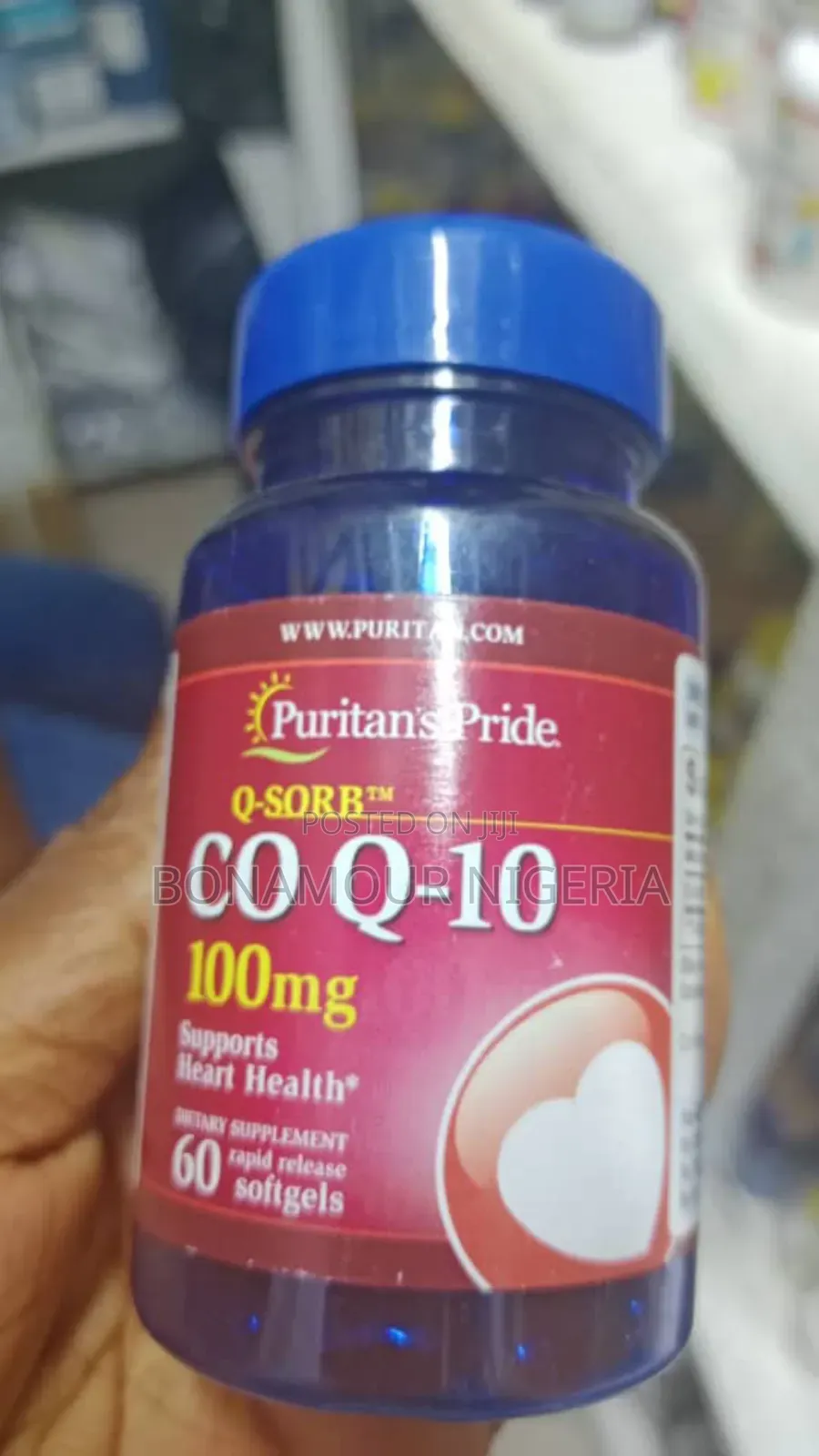 Puritan's Pride Coq10 100mg X60 Softgel