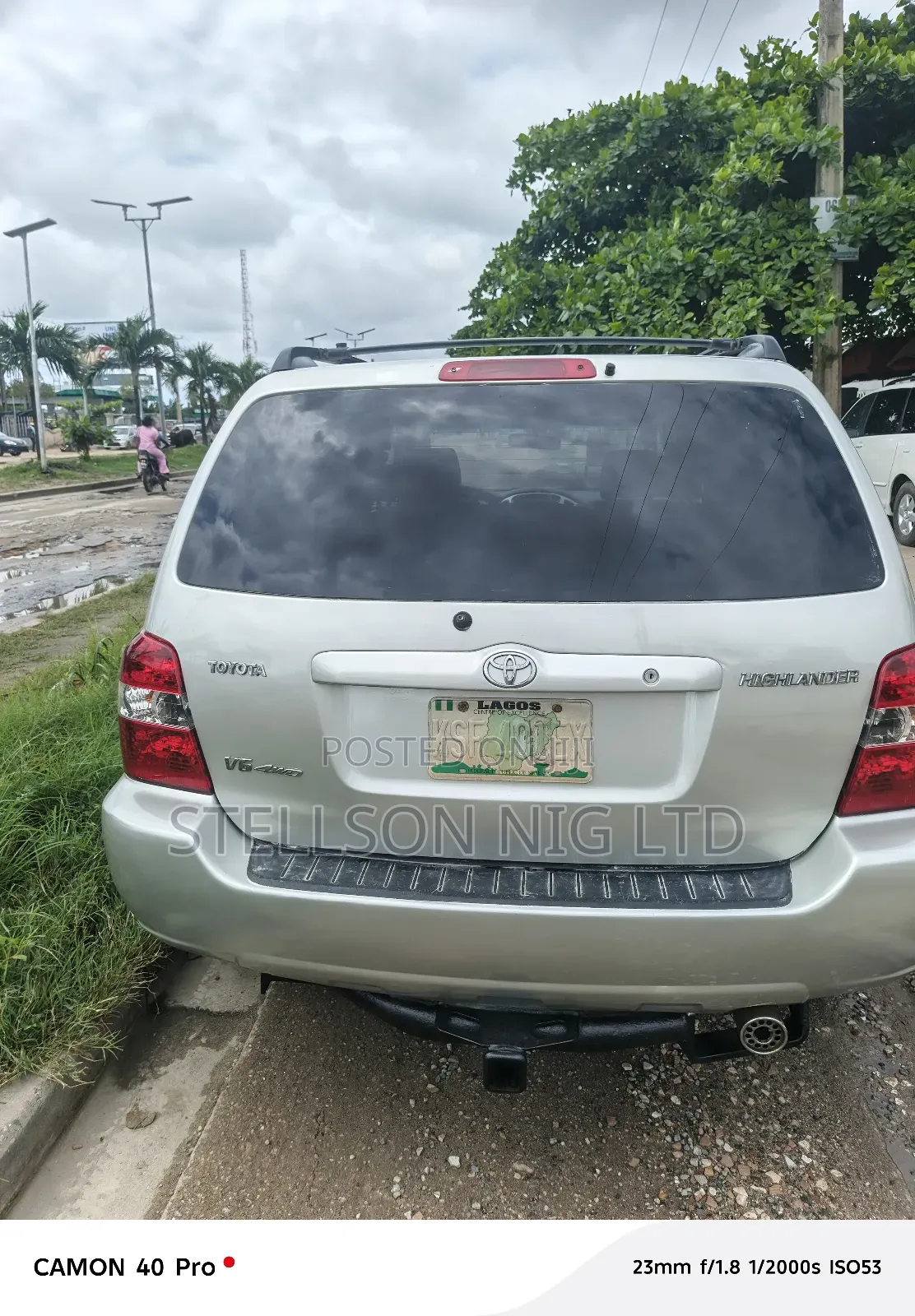 Toyota Highlander V6 4x4 2006 Silver