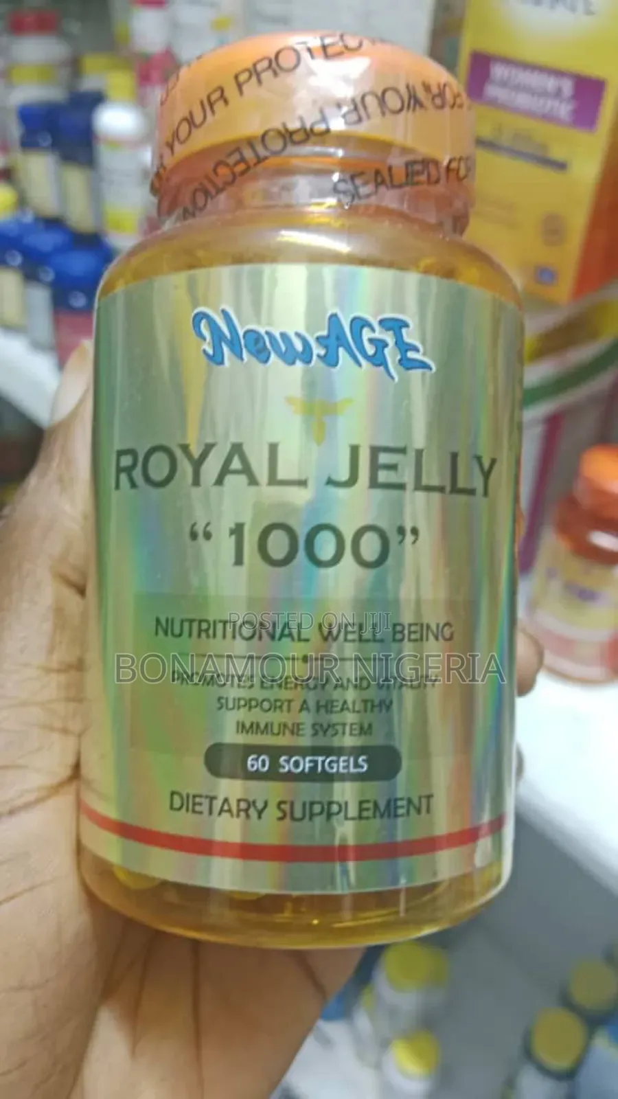 New Age Royal Jelly 1000mg X60 Softgel