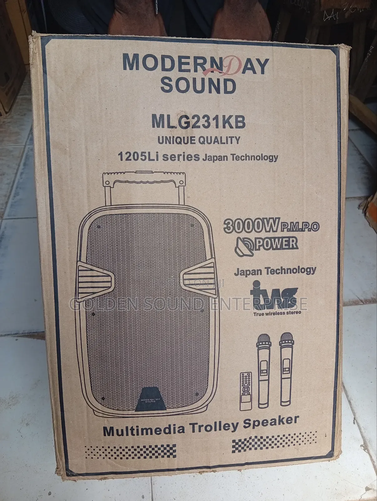 Modernday Sound System P a 12 Inches Model Mlg231kb