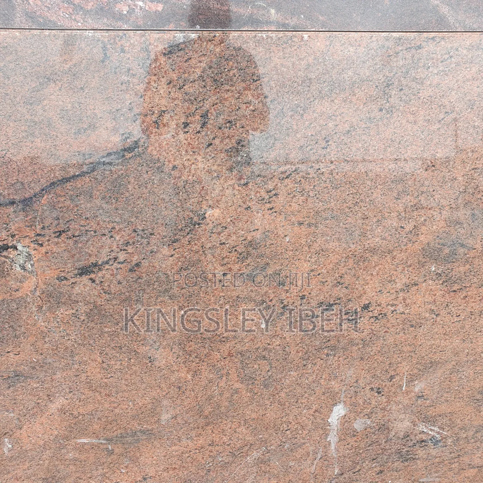 Red Multi Colour Granite Slab for Kitchen Counter Top and Staircase