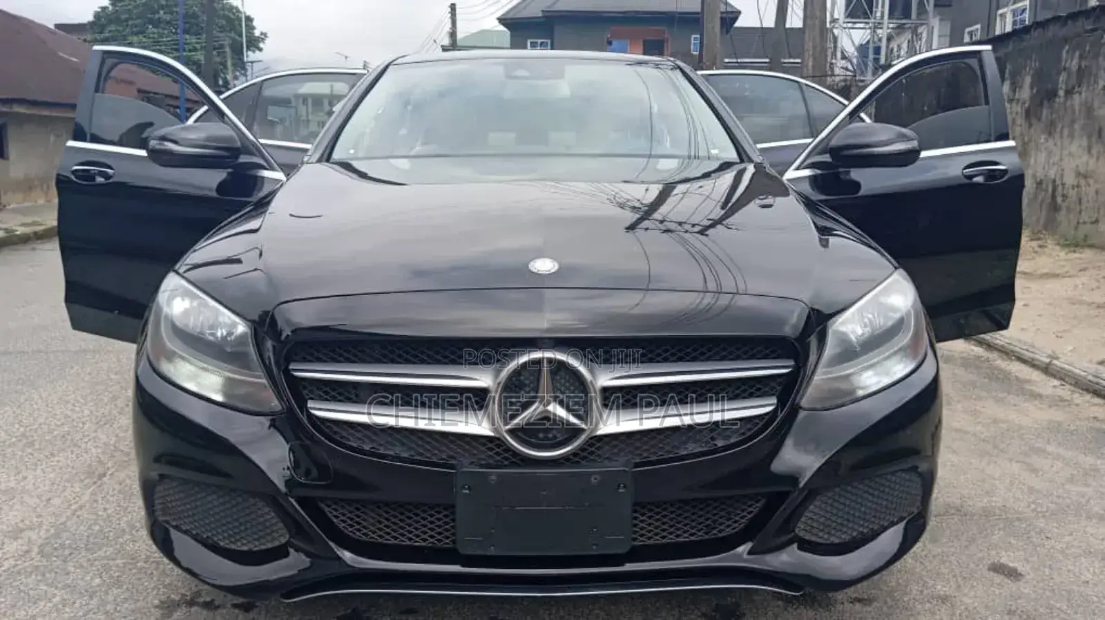Mercedes-Benz C300 Luxury 4Matic Sedan AWD (2.0L 4cyl 7A) 2016 Black