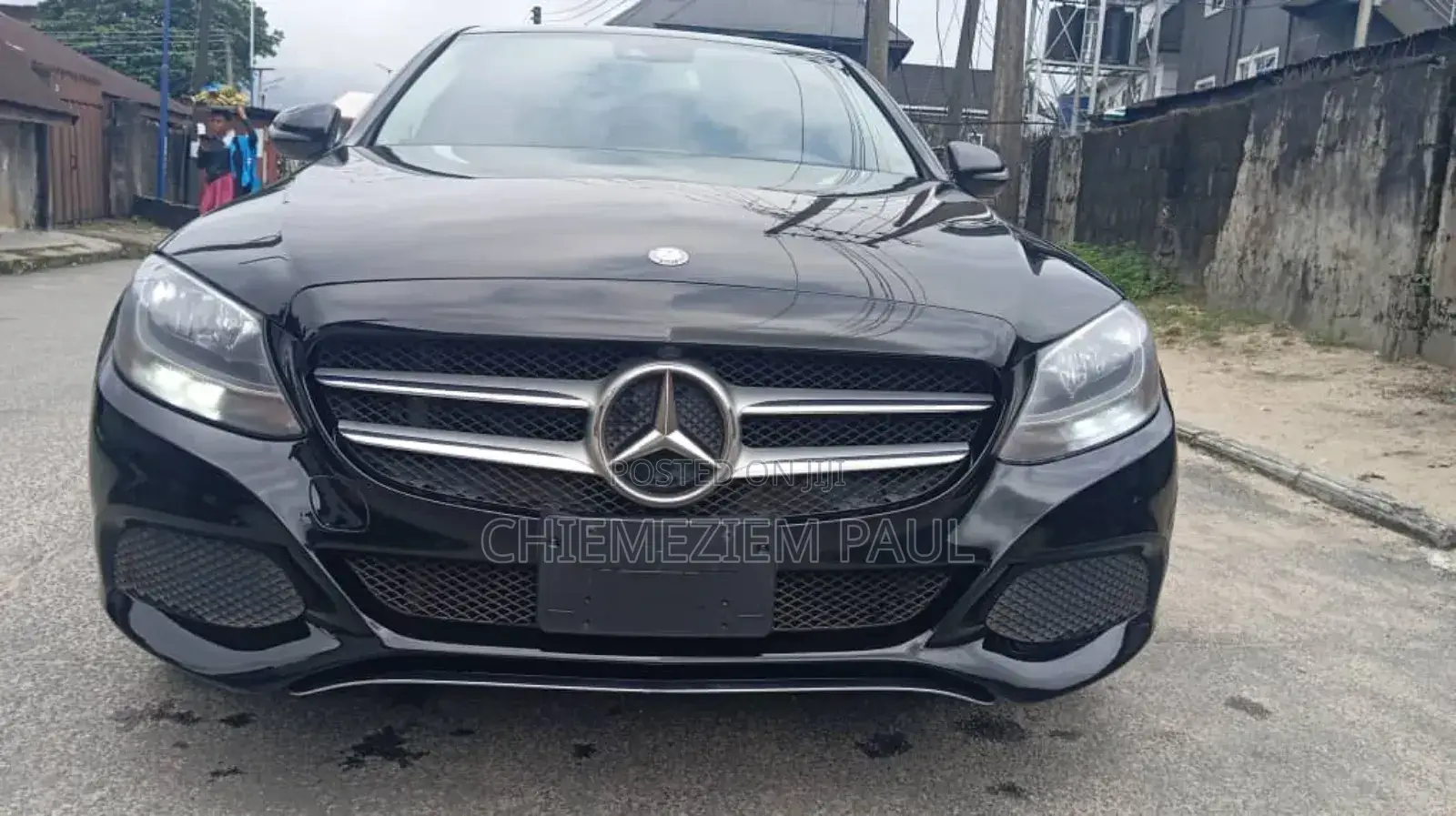 Mercedes-Benz C300 Luxury 4Matic Sedan AWD (2.0L 4cyl 7A) 2016 Black