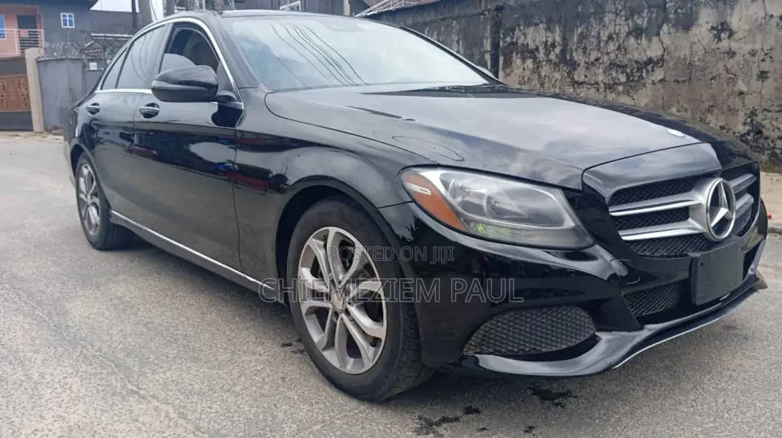 Mercedes-Benz C300 Luxury 4Matic Sedan AWD (2.0L 4cyl 7A) 2016 Black