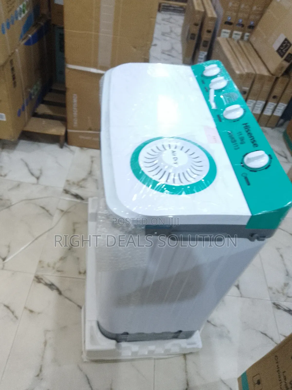 Power-Packed Laundry: Meet the Hisense 11kg Twin Tub Beast