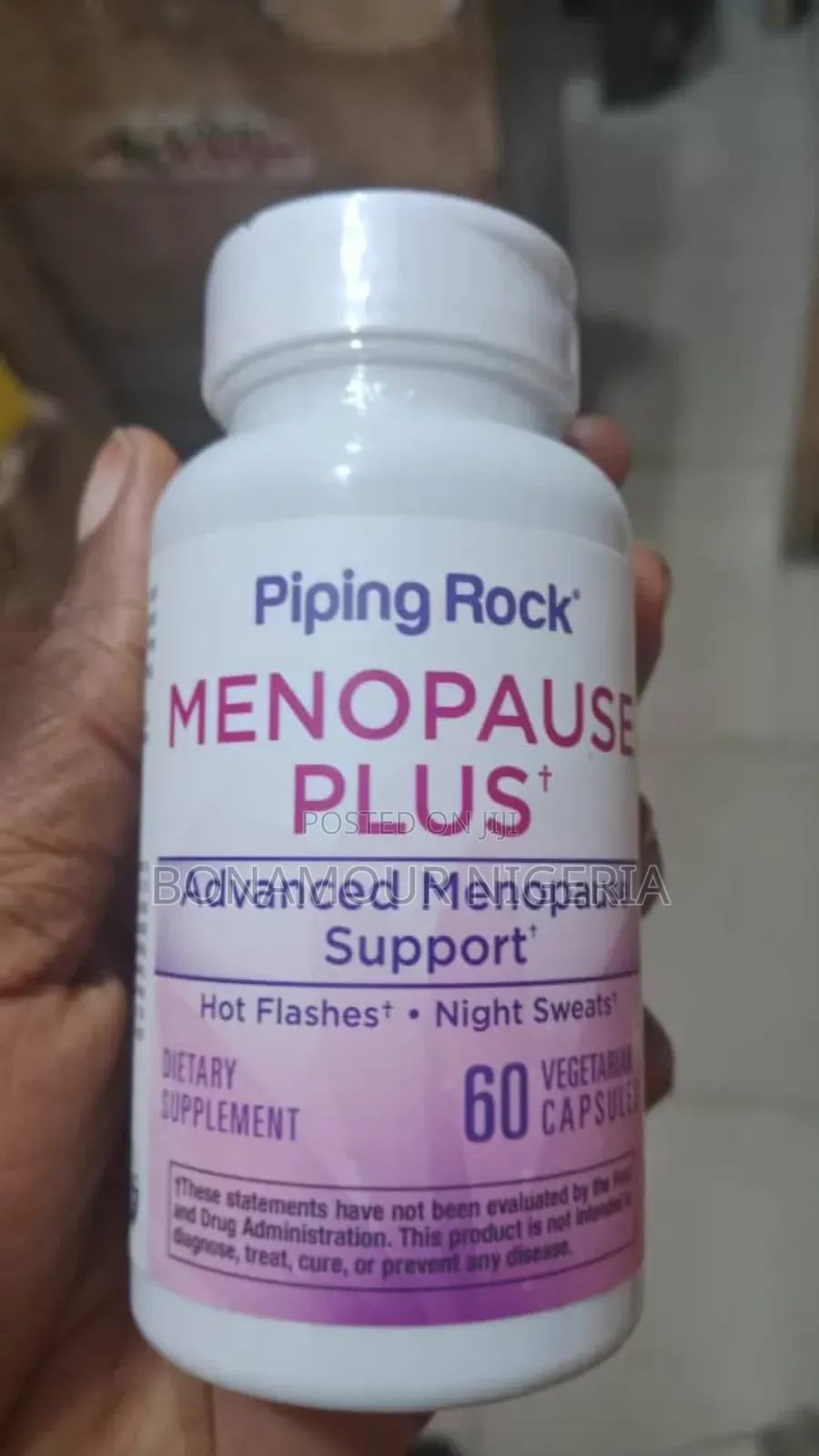 Piping Rock Menopause Plus X60 Veg Caps