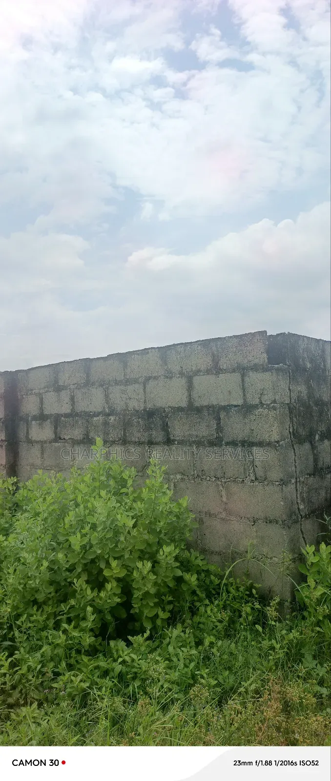 Fenced Half Plot of Land at Ebute Ikorodu