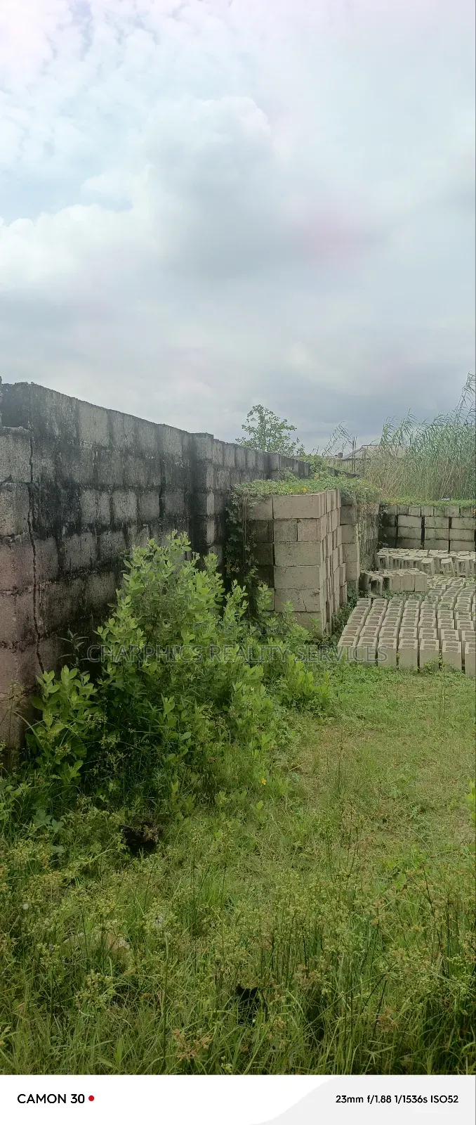 Fenced Half Plot of Land at Ebute Ikorodu