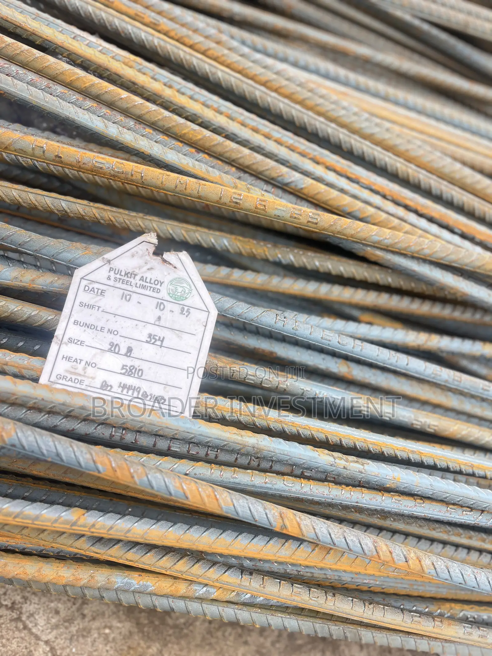 Full Gauge 10mm-25mm Hi-tech Tmt Reinforcement Iron Rod Rebar
