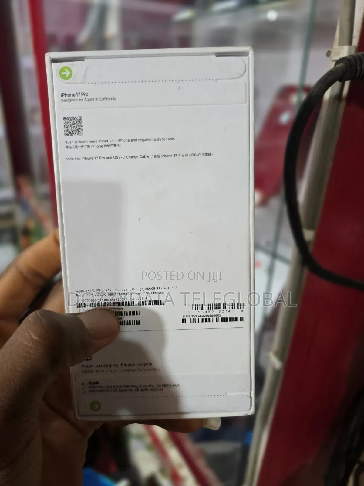 New Apple iPhone 17 Pro 256 GB Orange