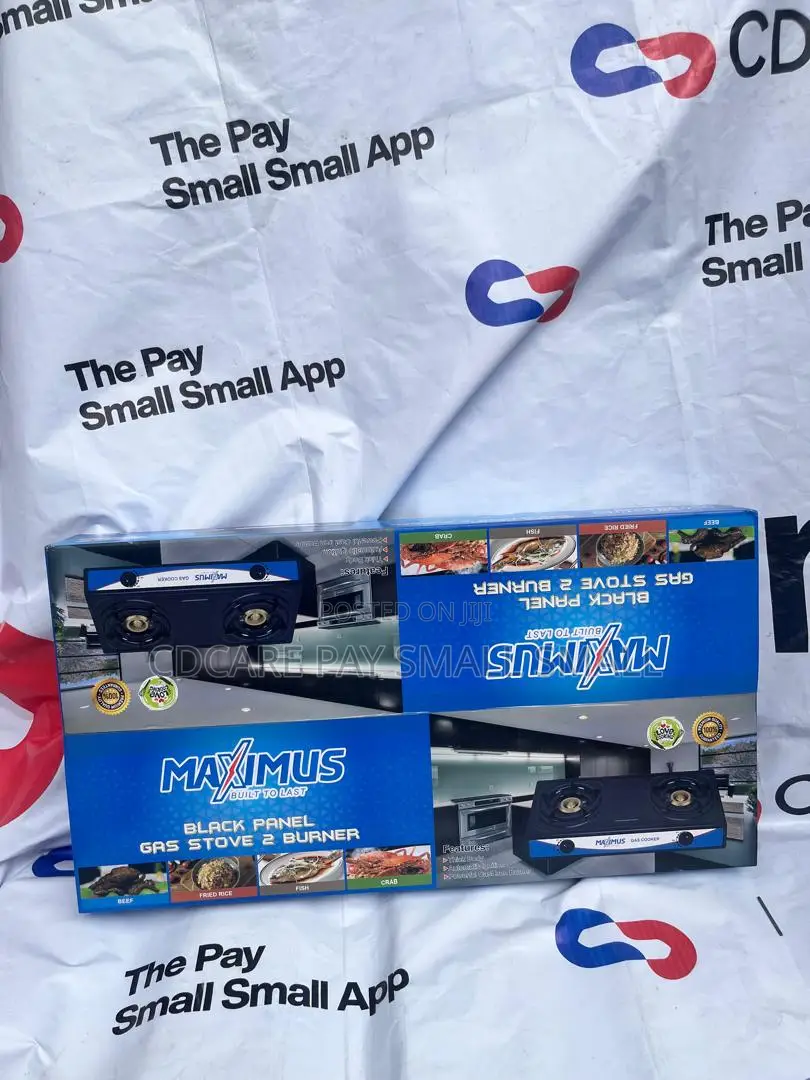 Pay Small Small Maximus Double Burner Stove On Cdcare.App