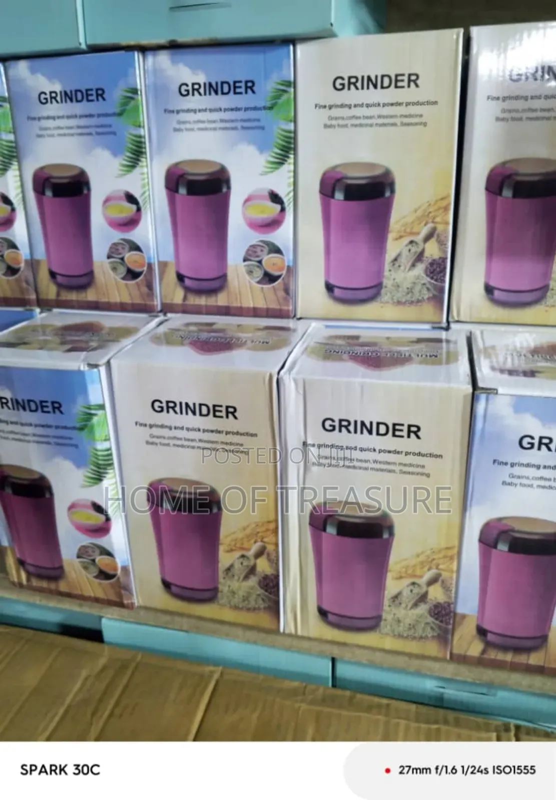 Portable Electric Coffee/Spice Dry Grinder