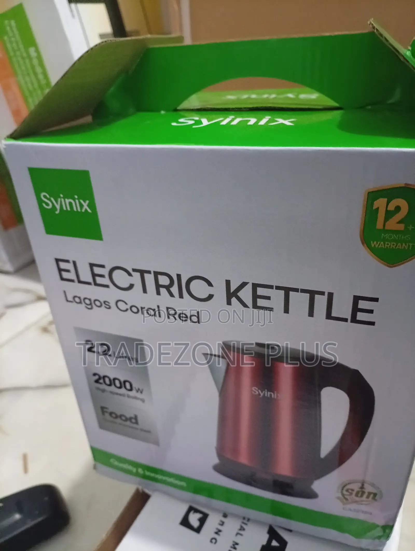 Syinix 2.2l Stainless Steel Fast Boil Kettle