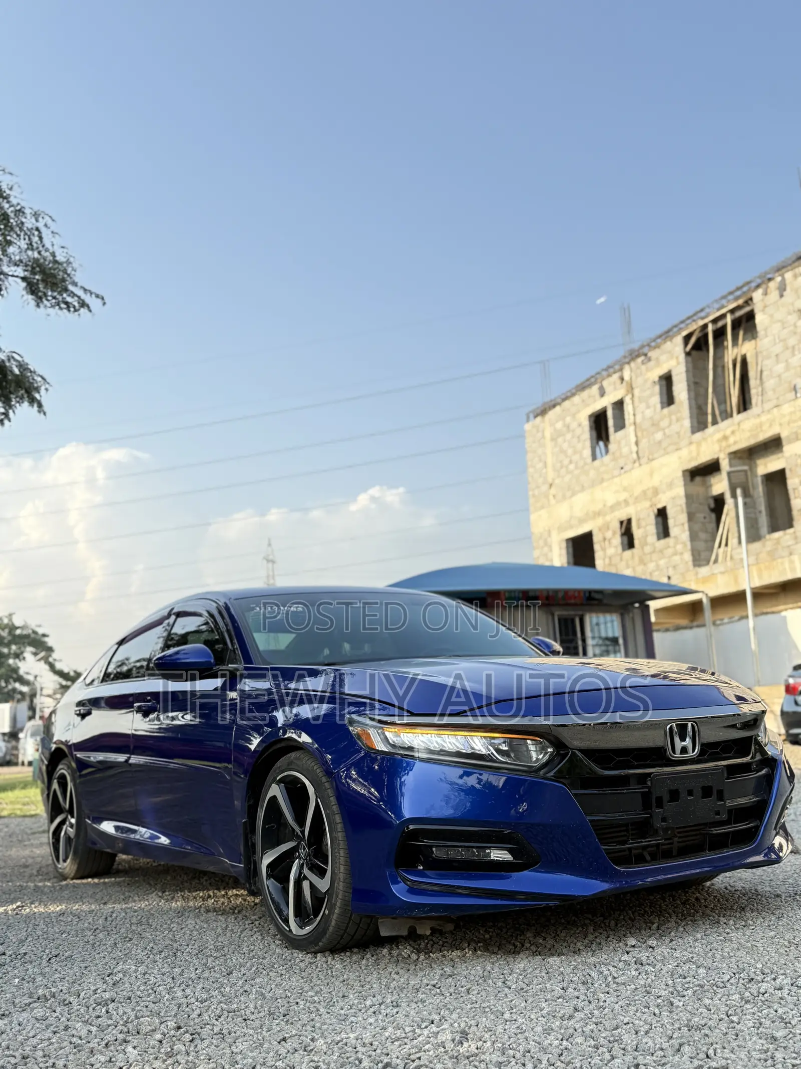 Honda Accord Sport (2.0L 4cyl Turbo 10A) 2019 Blue
