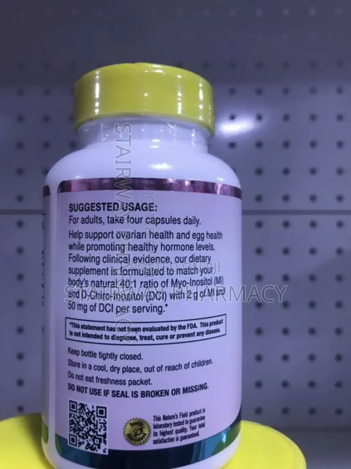Myo Inositol And D Chiro Inositol Tab