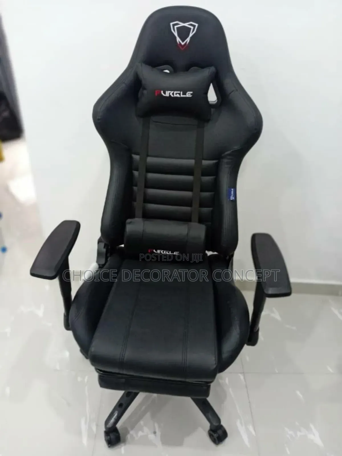 Furgle Ergonomic Gaming Chair With Footrest