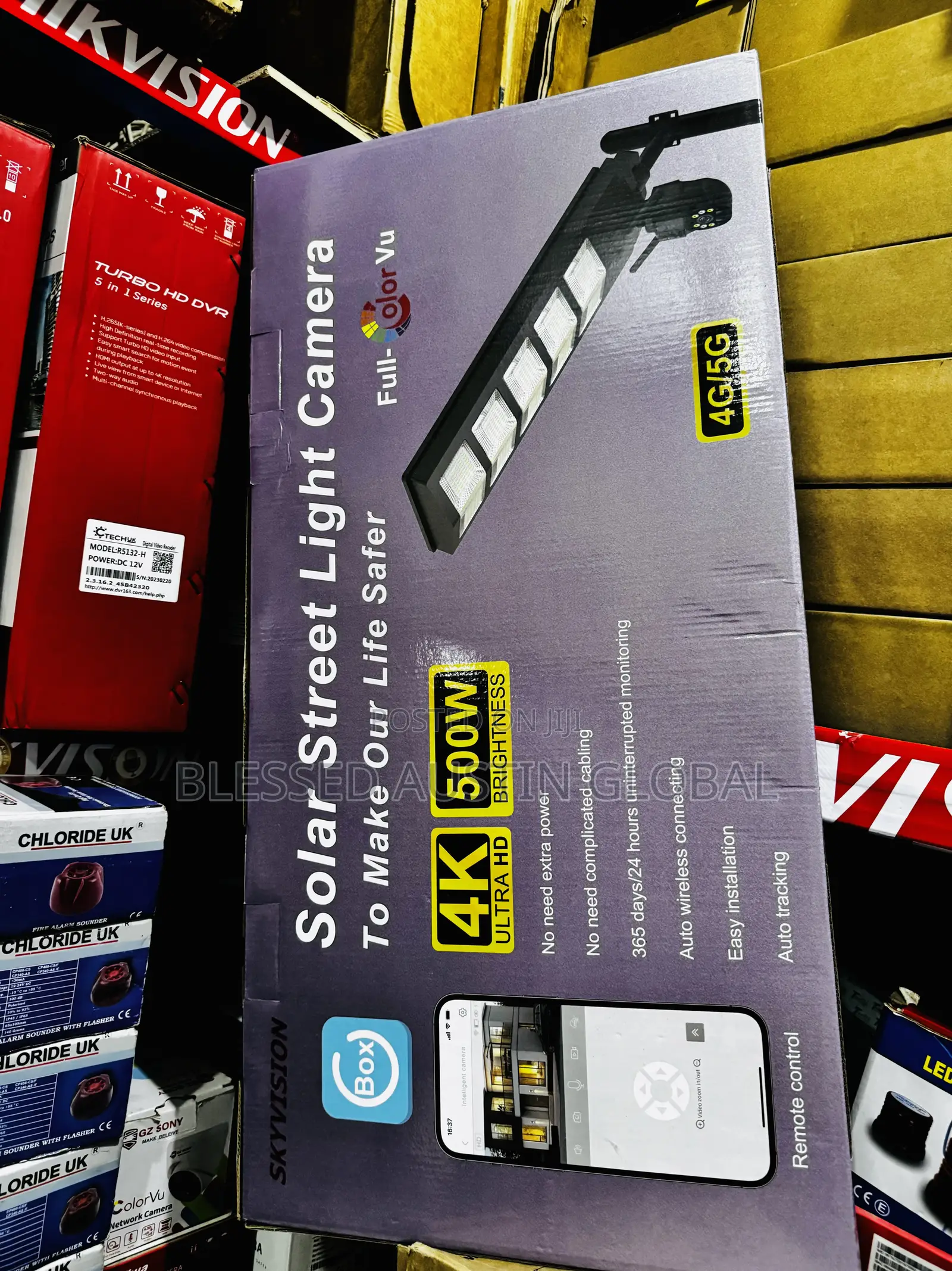 Solar Street Light Camera