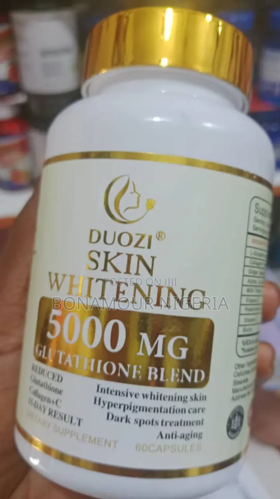 Duozi Skin Whitening Glutathione 5000mg X60 Caps