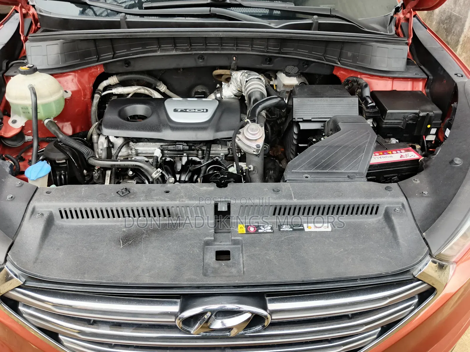 Hyundai Tucson Limited FWD 2016 Orange