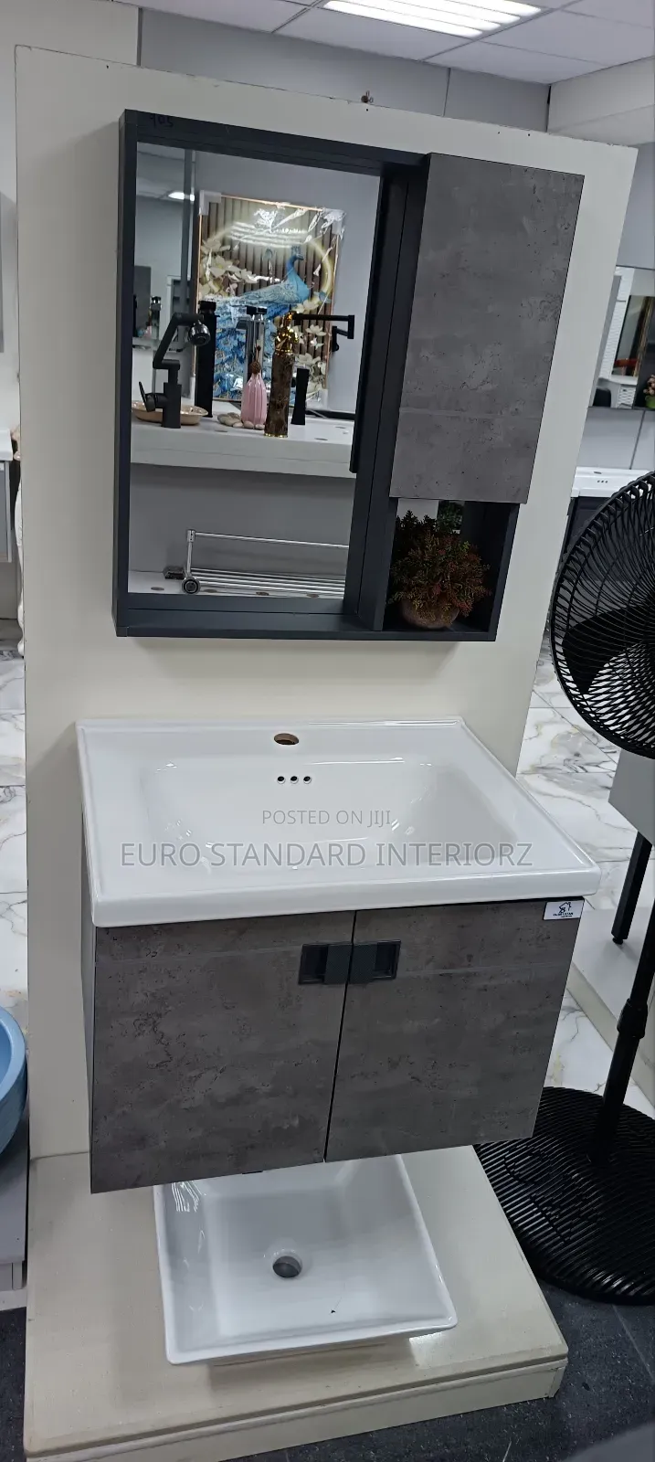 PVC Cabinet Basin Set