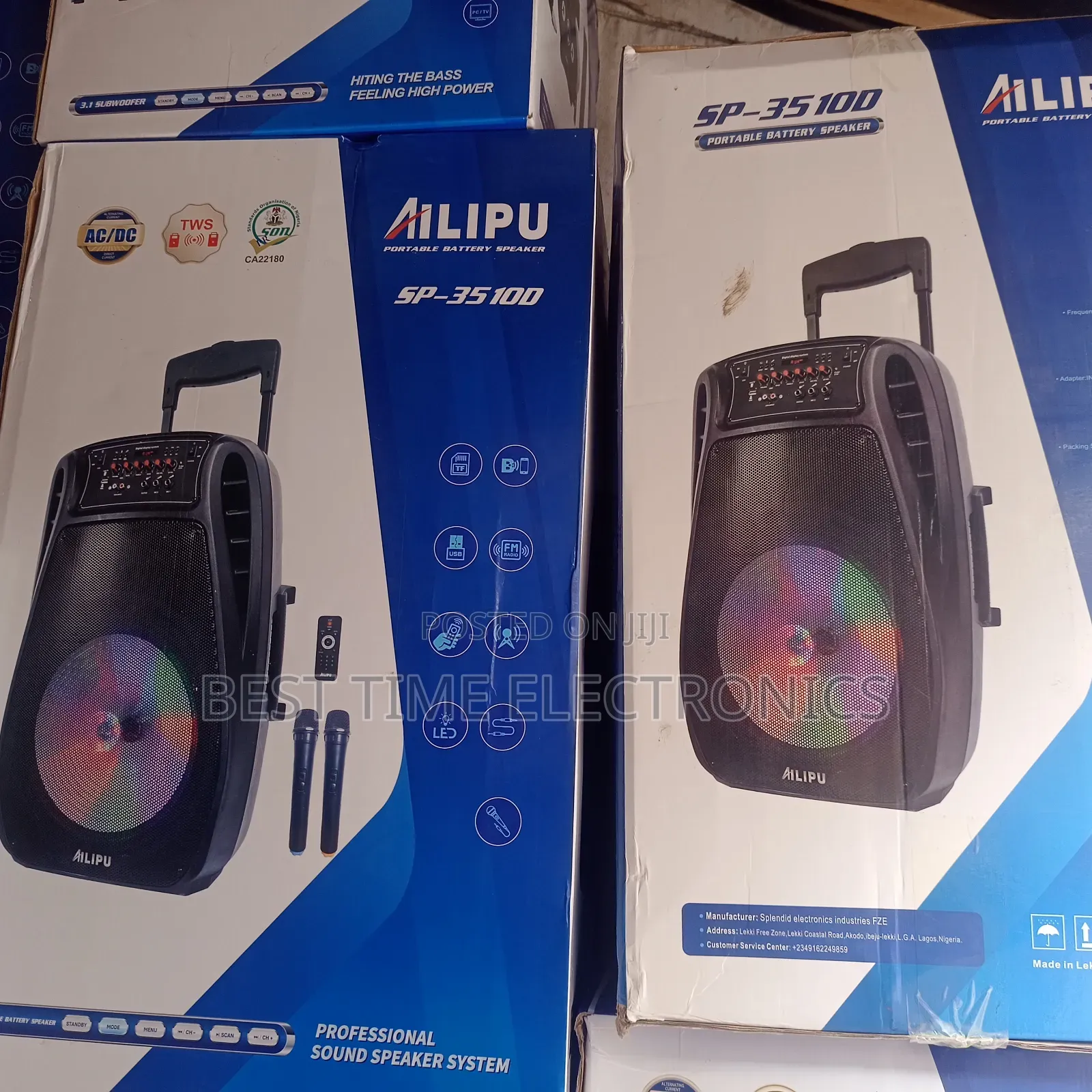 Ailipu Portable Rechargeable Speaker (3510d)