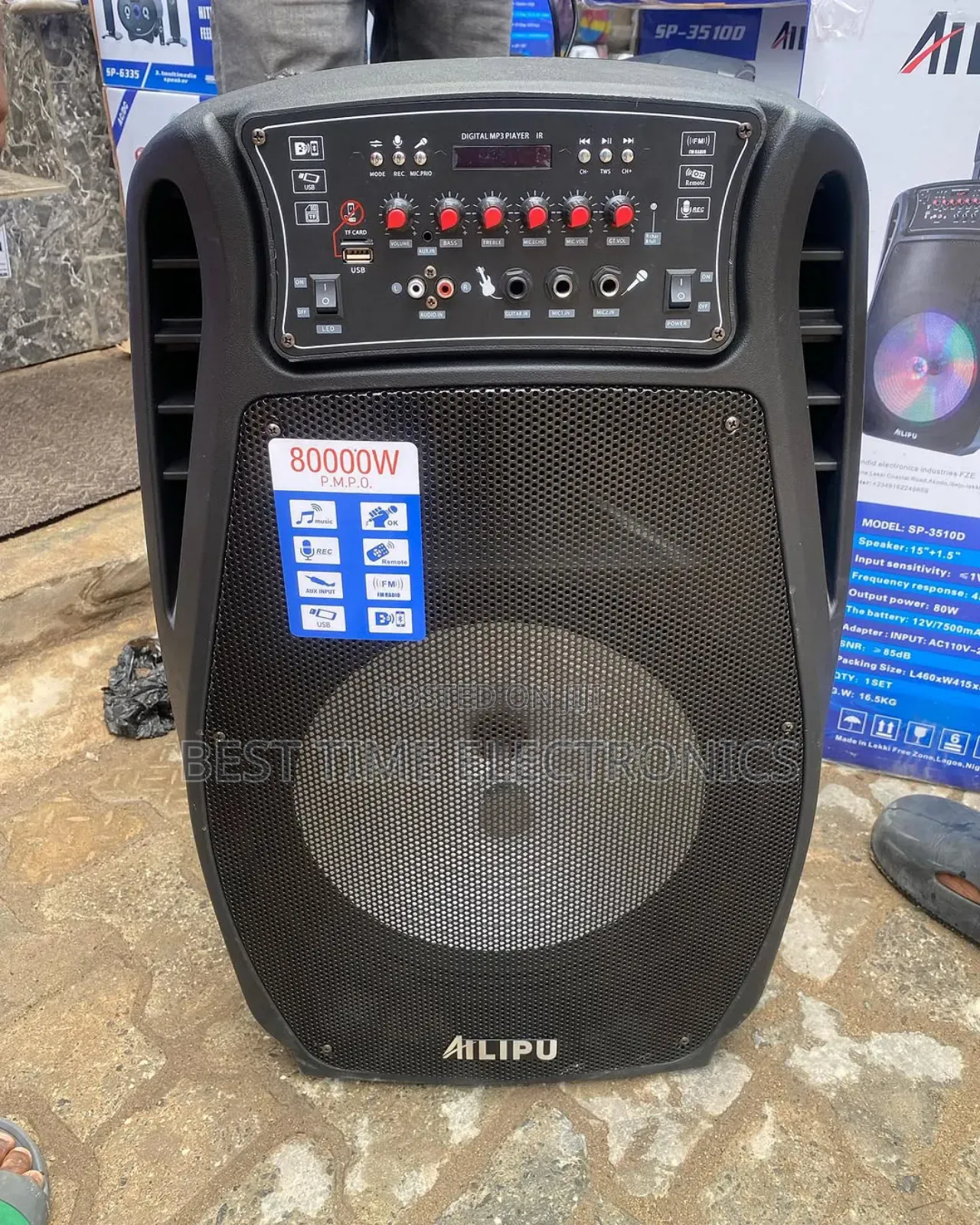 Ailipu Portable Rechargeable Speaker (3510d)