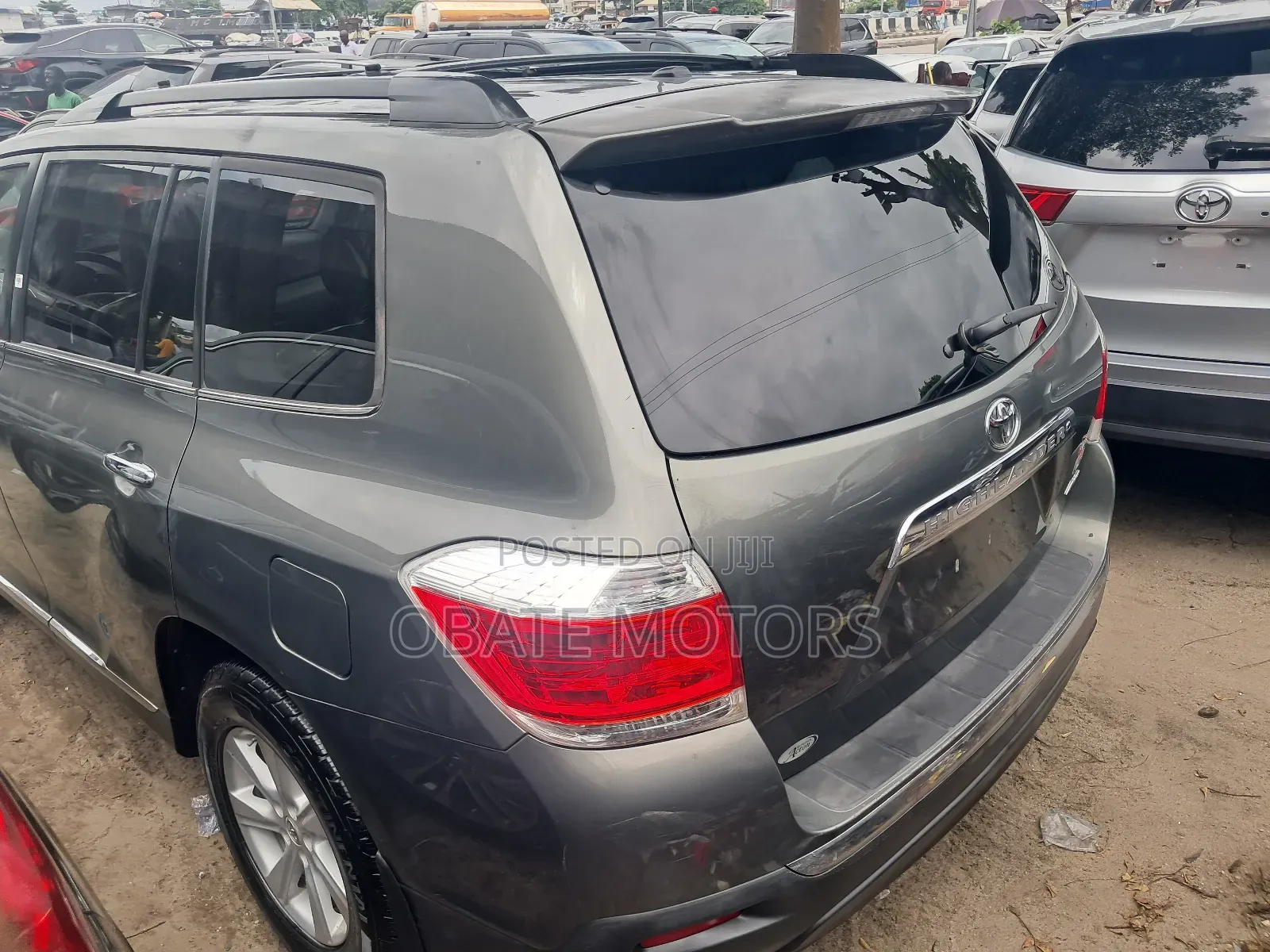 Toyota Highlander Limited 3.5l 4WD 2013 Green