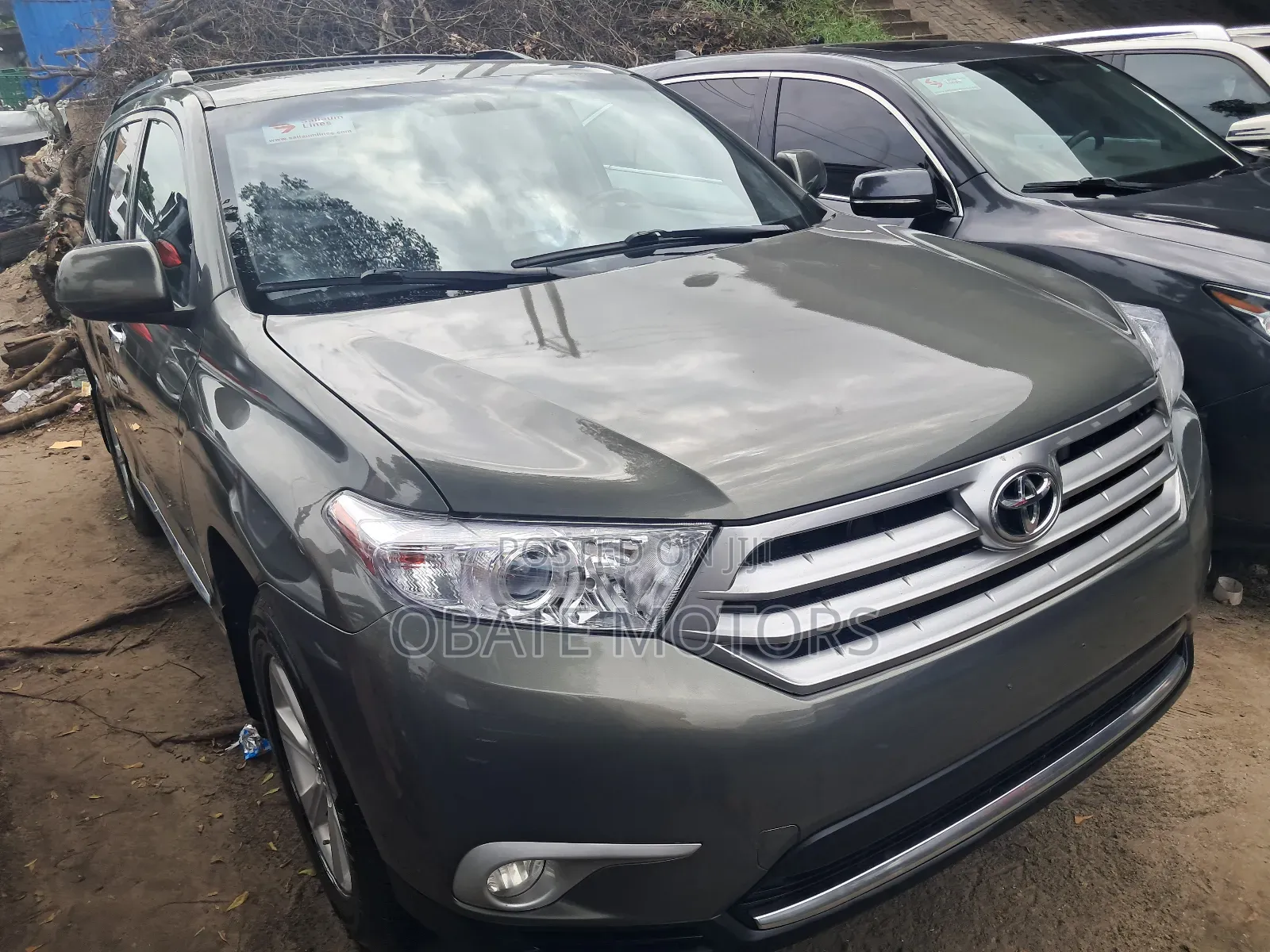 Toyota Highlander Limited 3.5l 4WD 2013 Green