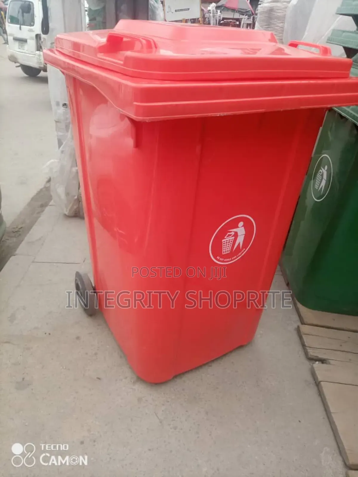360litres Wheeler Bin With Two Tyres