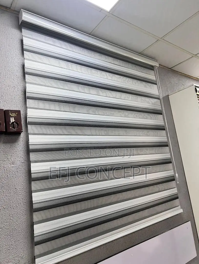 Grey, White and Black for Day and Night Window Blind