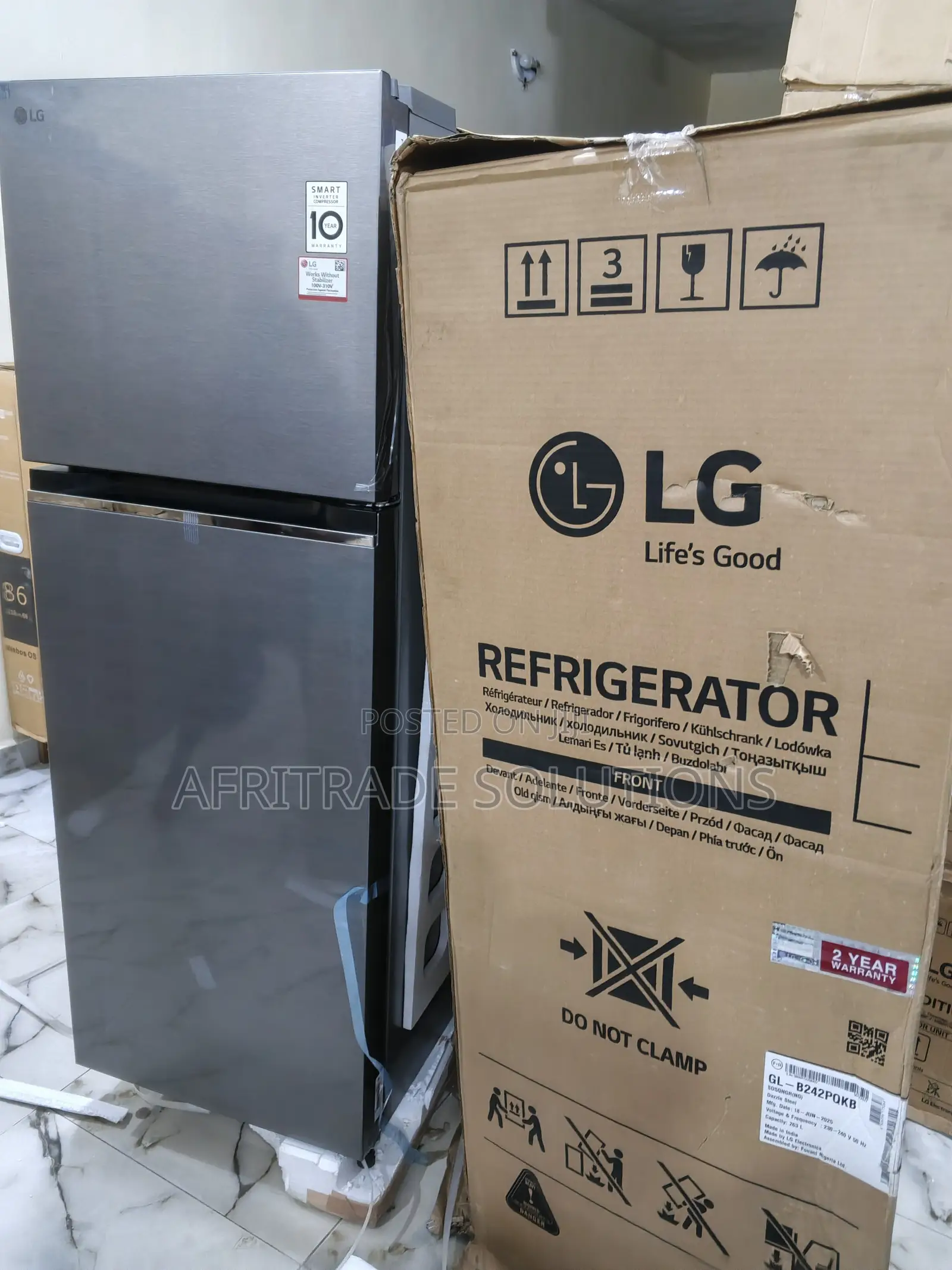 Lg 260l – Reliable Cooling With Smart Inverter
