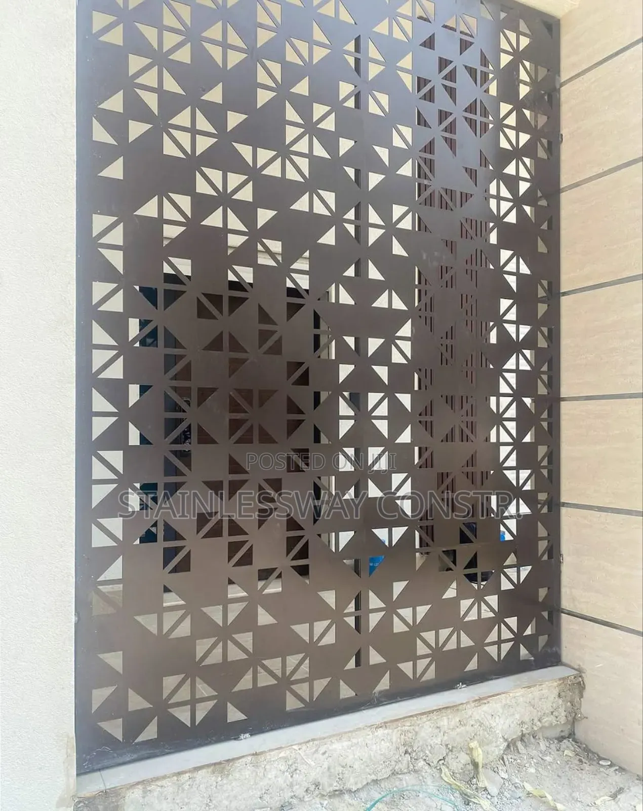 Lasercut Outdoor Partitions - Nature Meets Art