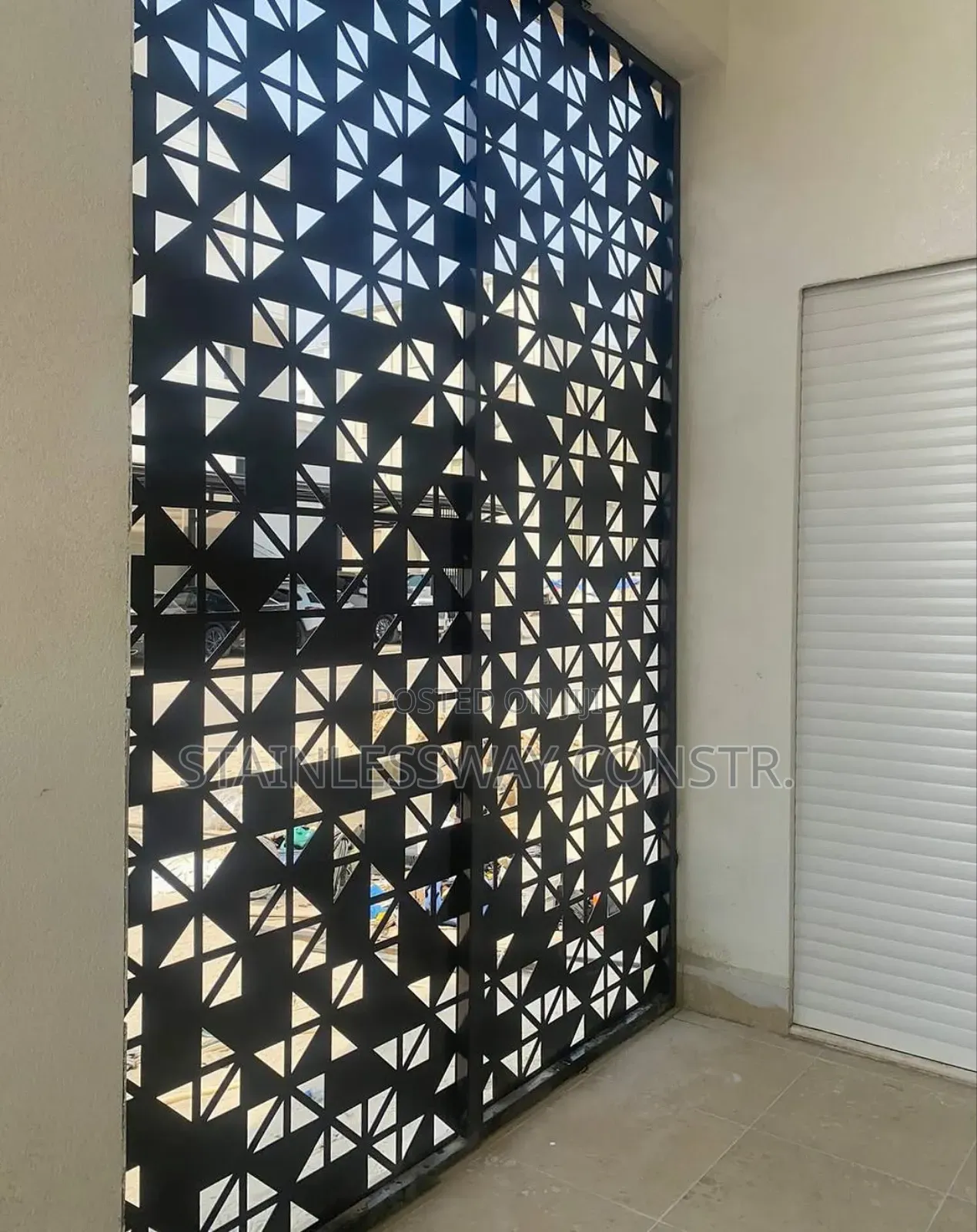 Lasercut Outdoor Partitions - Nature Meets Art