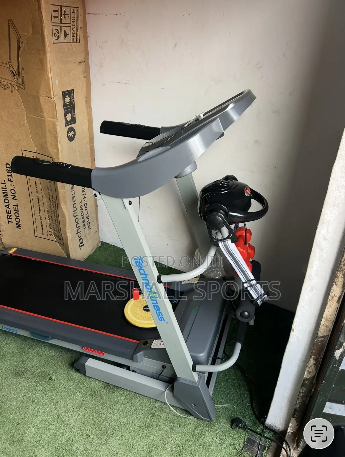 3hp Techno Fitness Treadmill With Massager