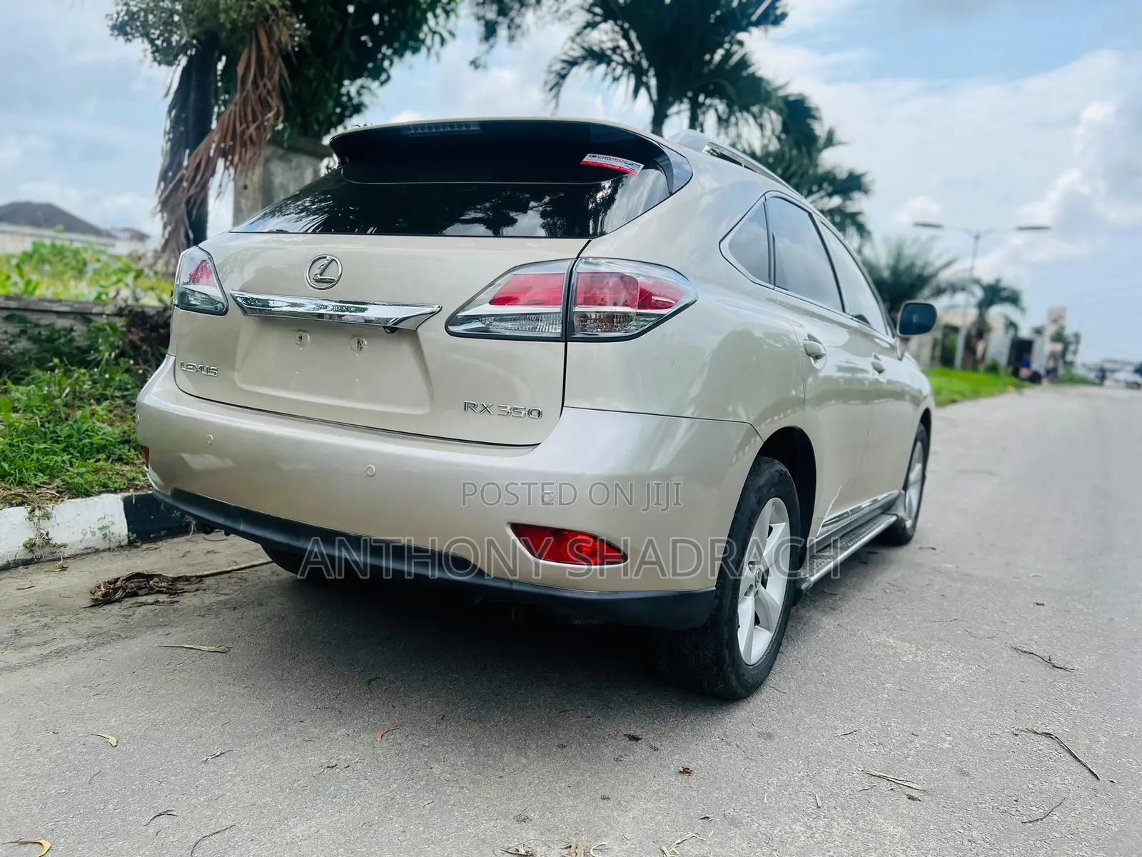 Lexus RX 350 2013 Gold