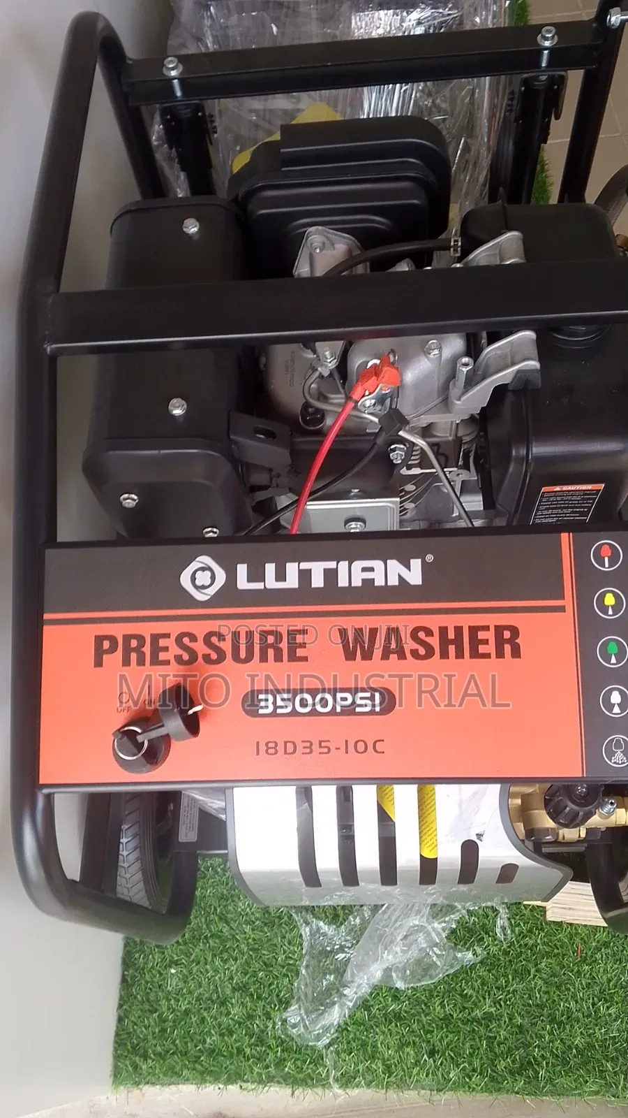 Lutian 18d35-10c Diesel High-pressure Washer.