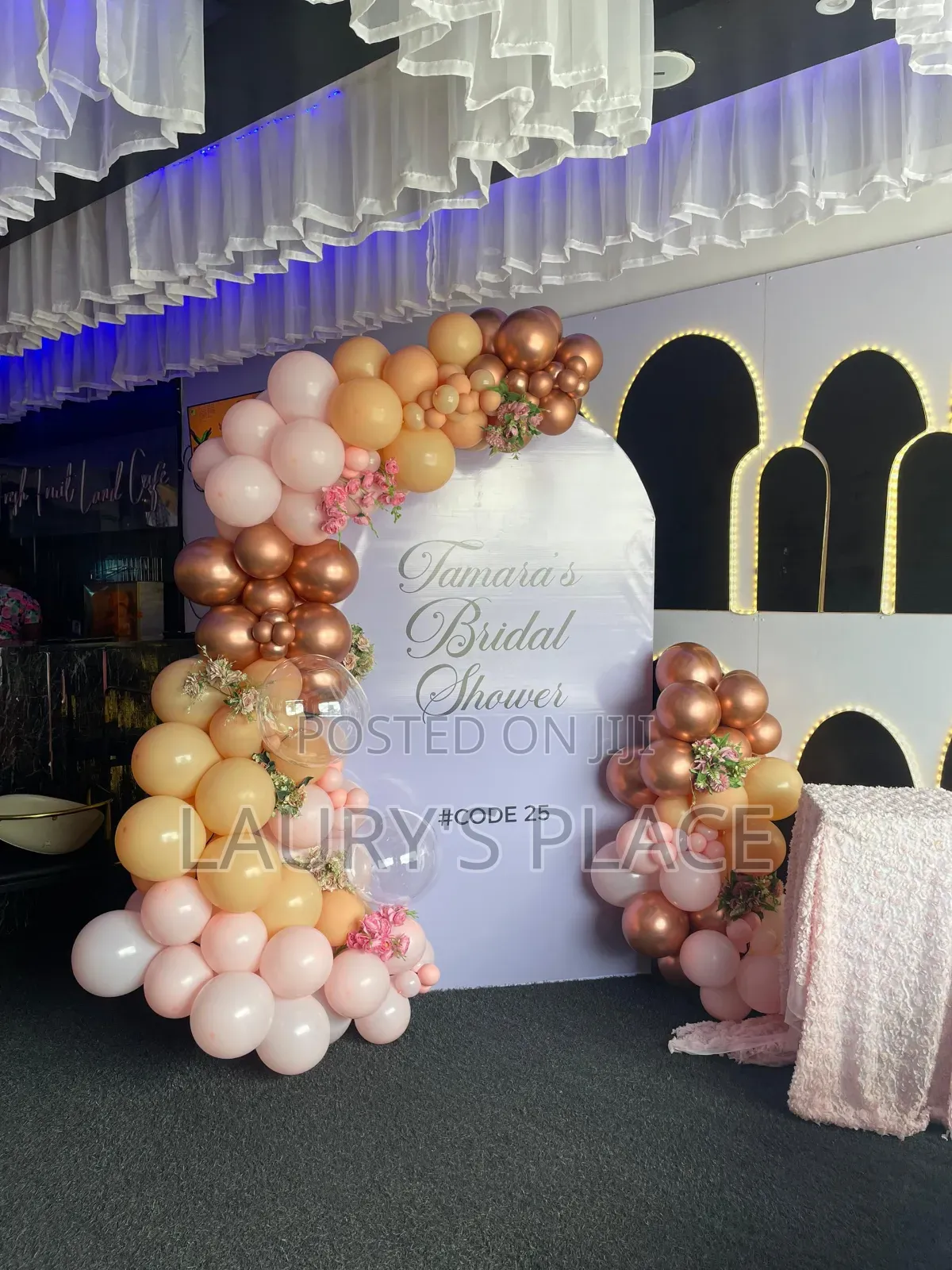 Elegant Bridal Shower Decoration