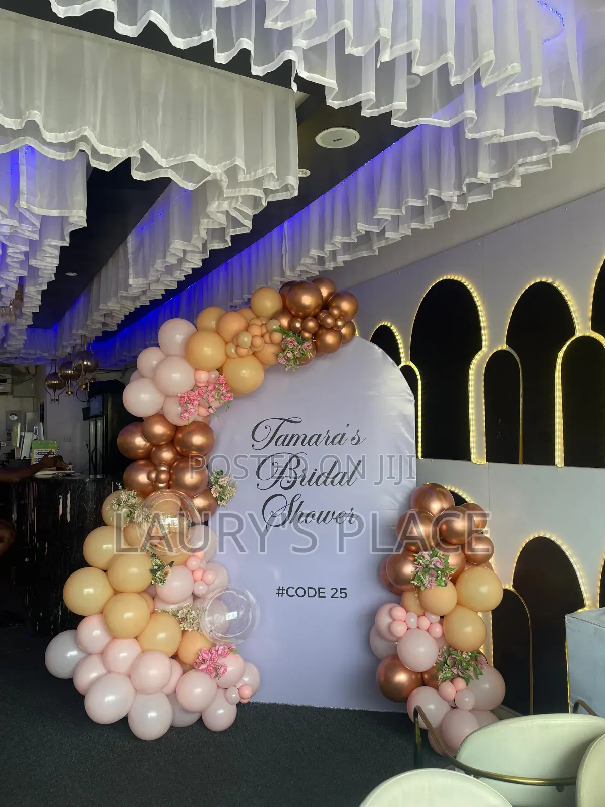 Elegant Bridal Shower Decoration