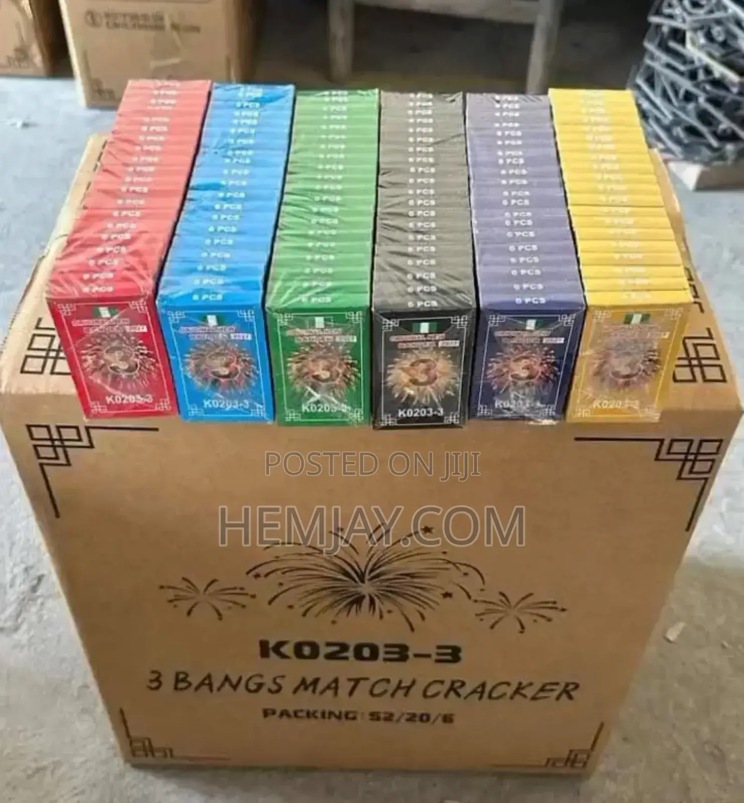 3 Sound Banger. (20pack in a Bundle) "Three Shot in a Stick"