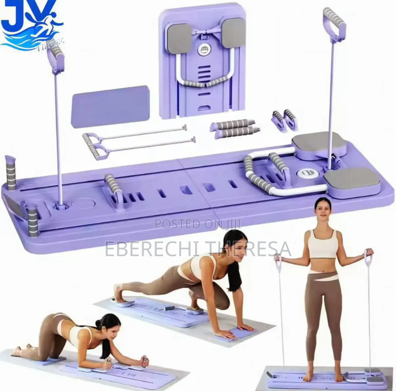 3 Abs Exercise Pilates Board