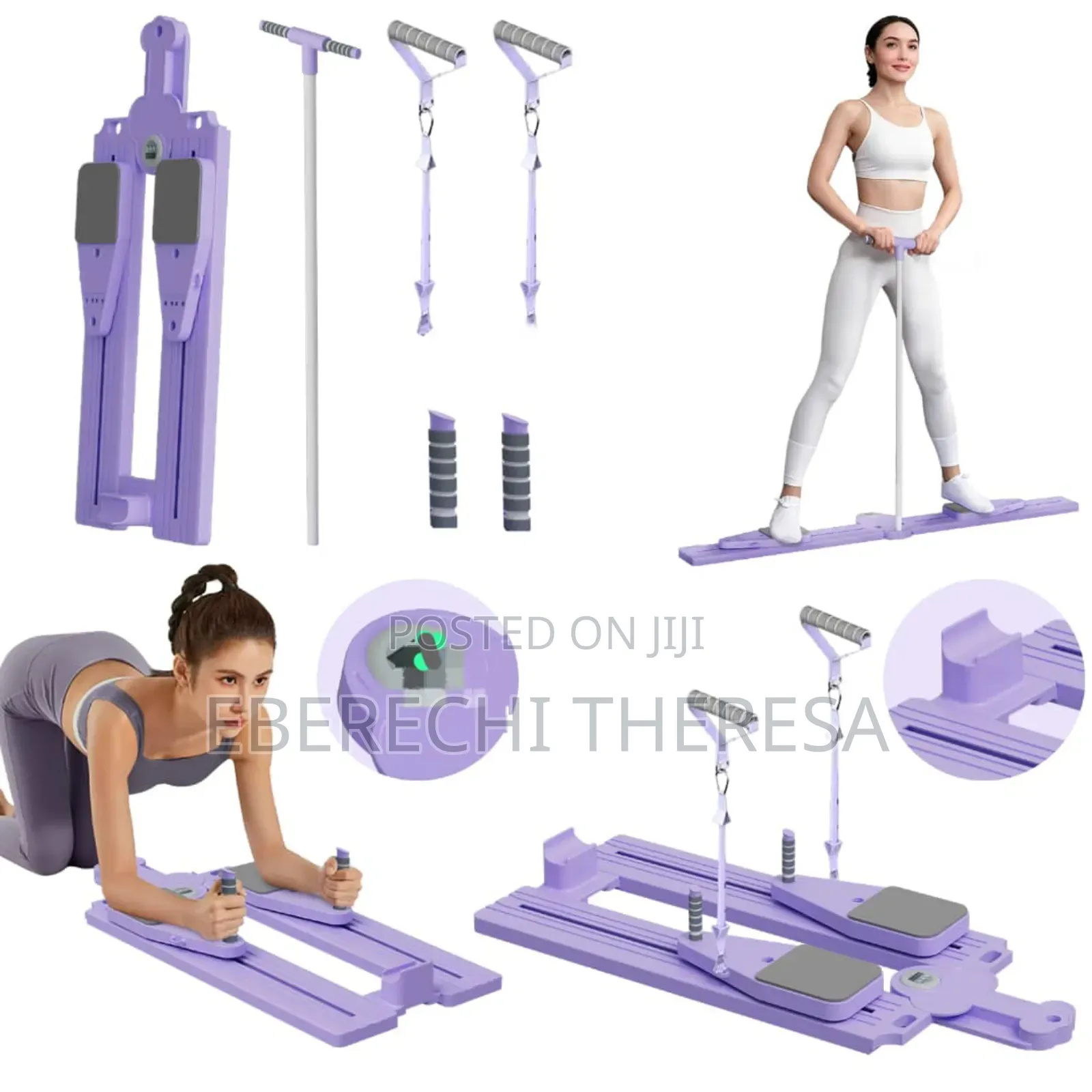 3 Abs Exercise Pilates Board