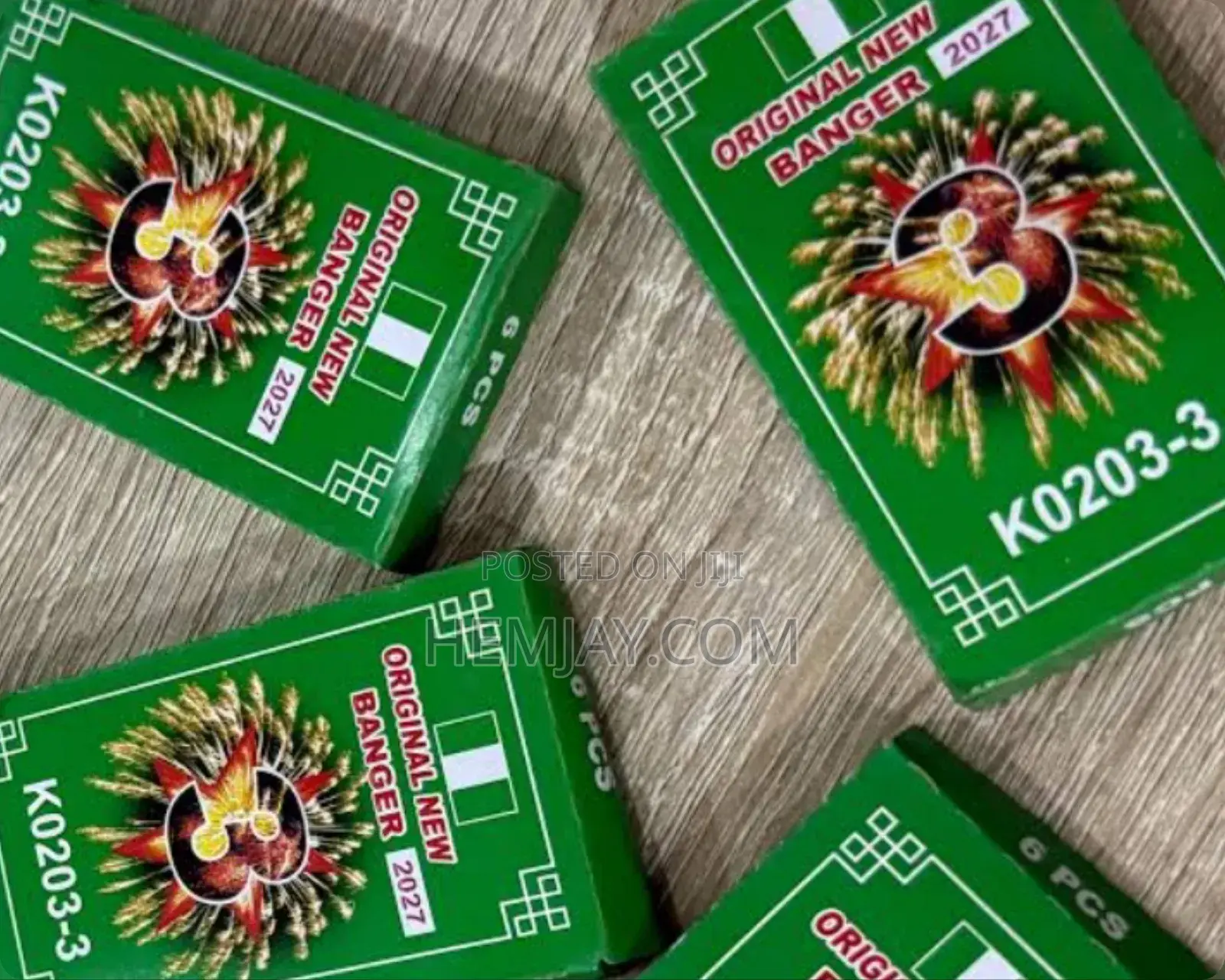 3 Sound Banger. (20pack in a Bundle) "Three Shot in a Stick"