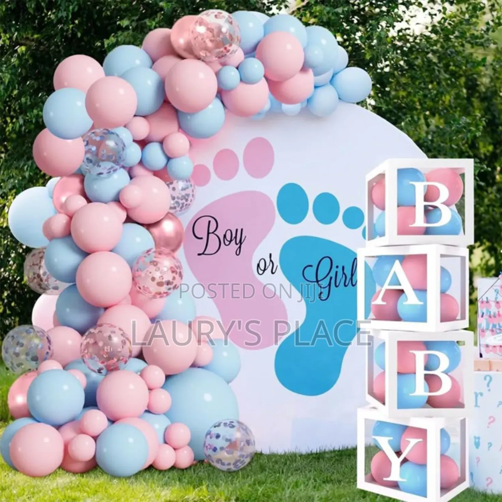 Baby Showers and Gender Reveal Decorations