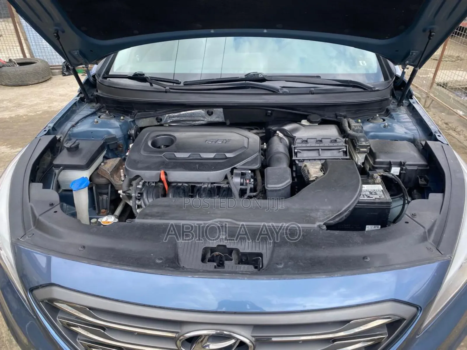 Hyundai Sonata 2015 Blue