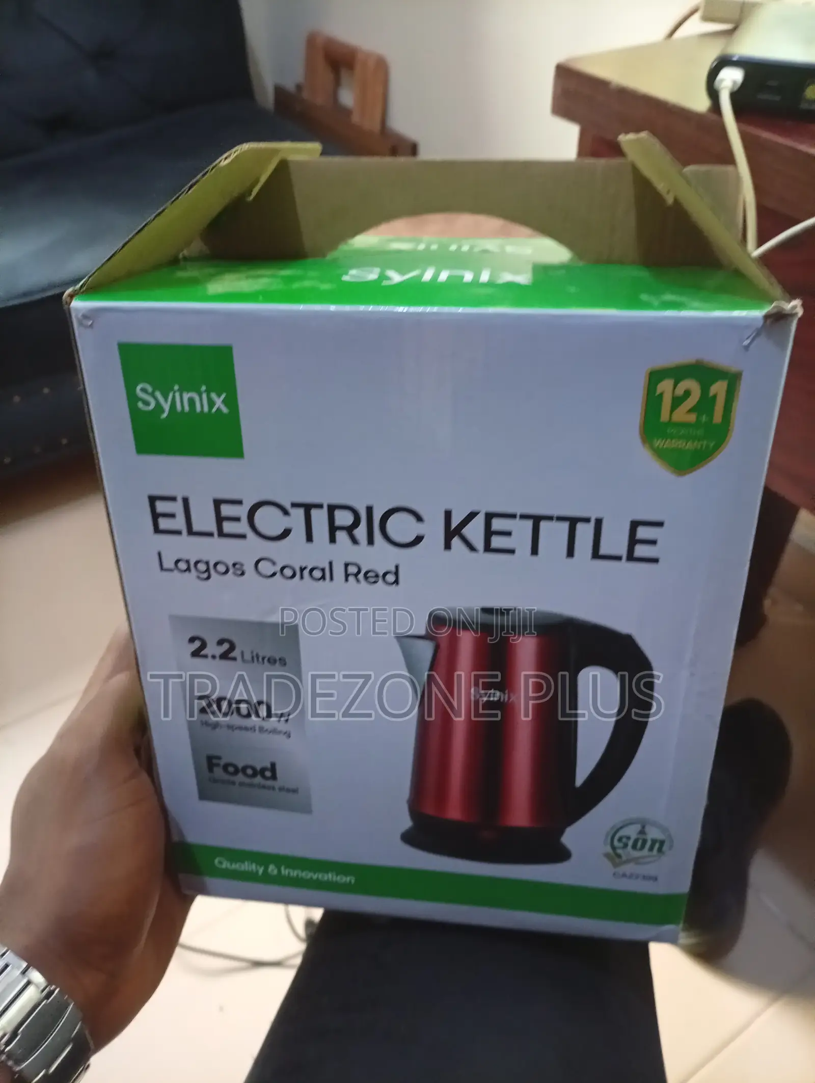 Syinix Fast Boiling 2.2l Kettle – Premium Quality