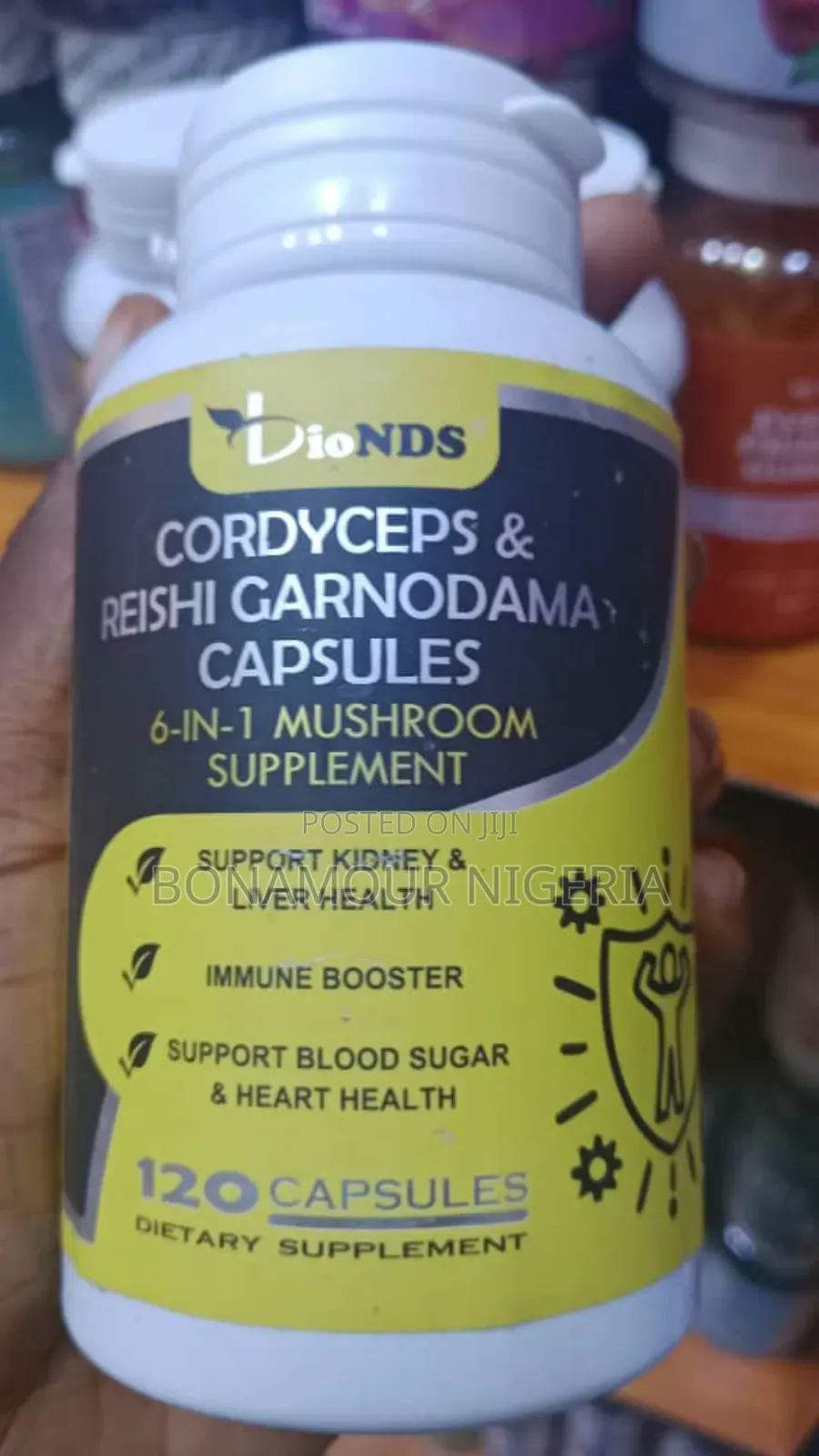 Dionds Cordyceps Reishi Garnodama X120 Caps