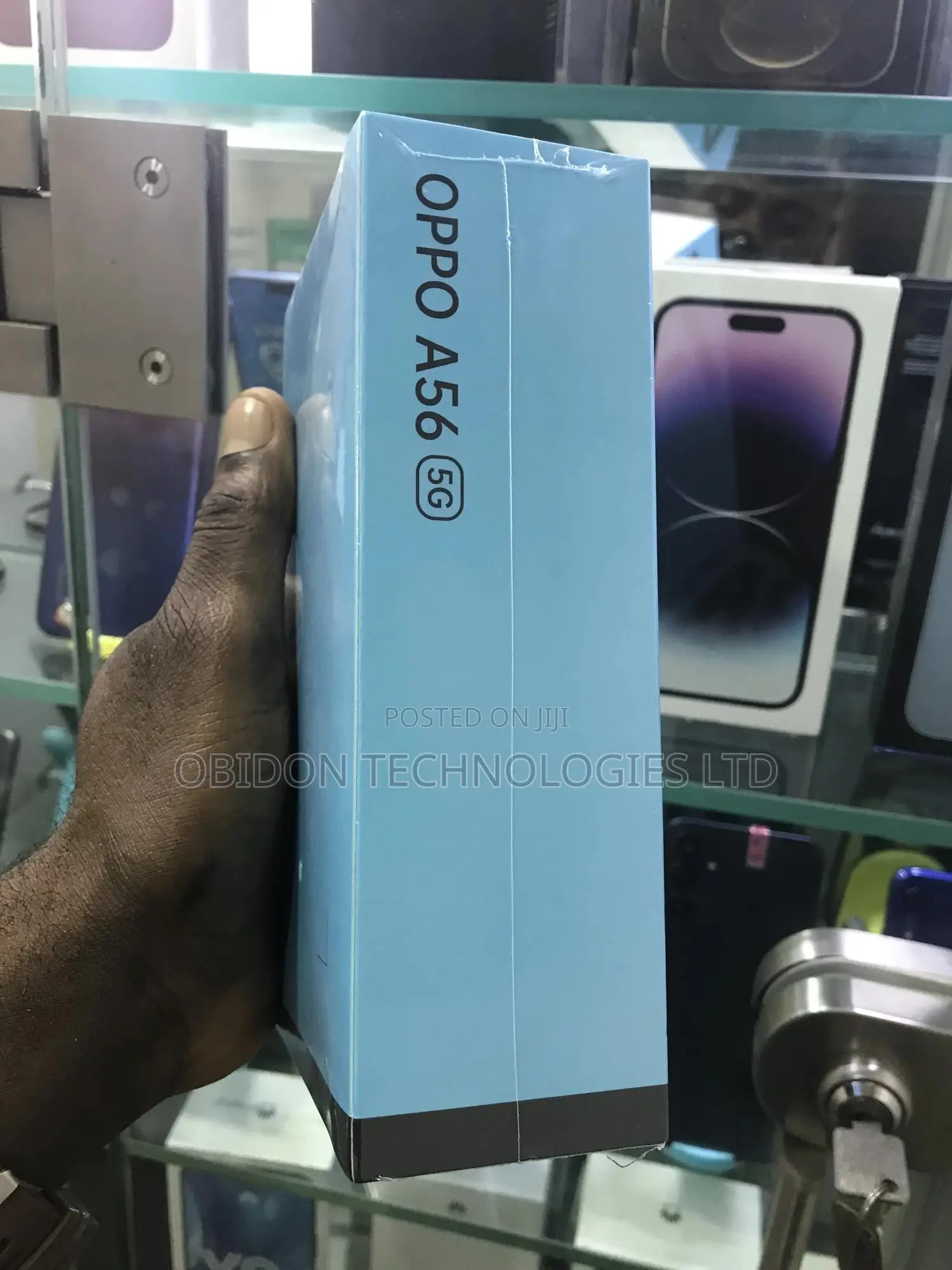 New Oppo A56 5G 256 GB Blue