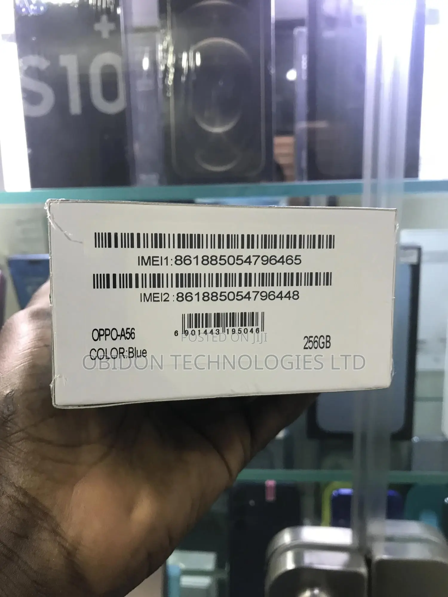 New Oppo A56 5G 256 GB Blue