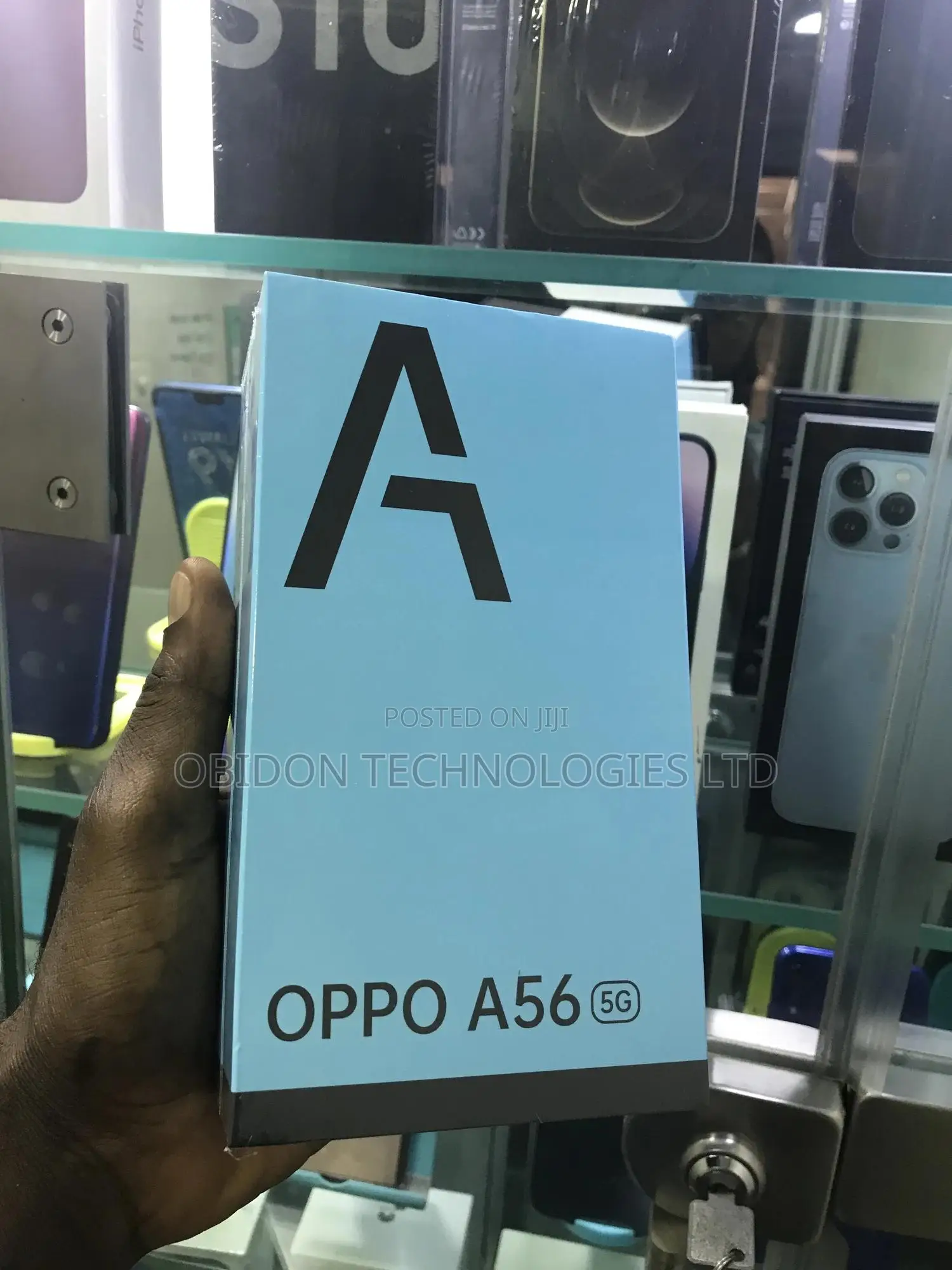 New Oppo A56 5G 256 GB Blue