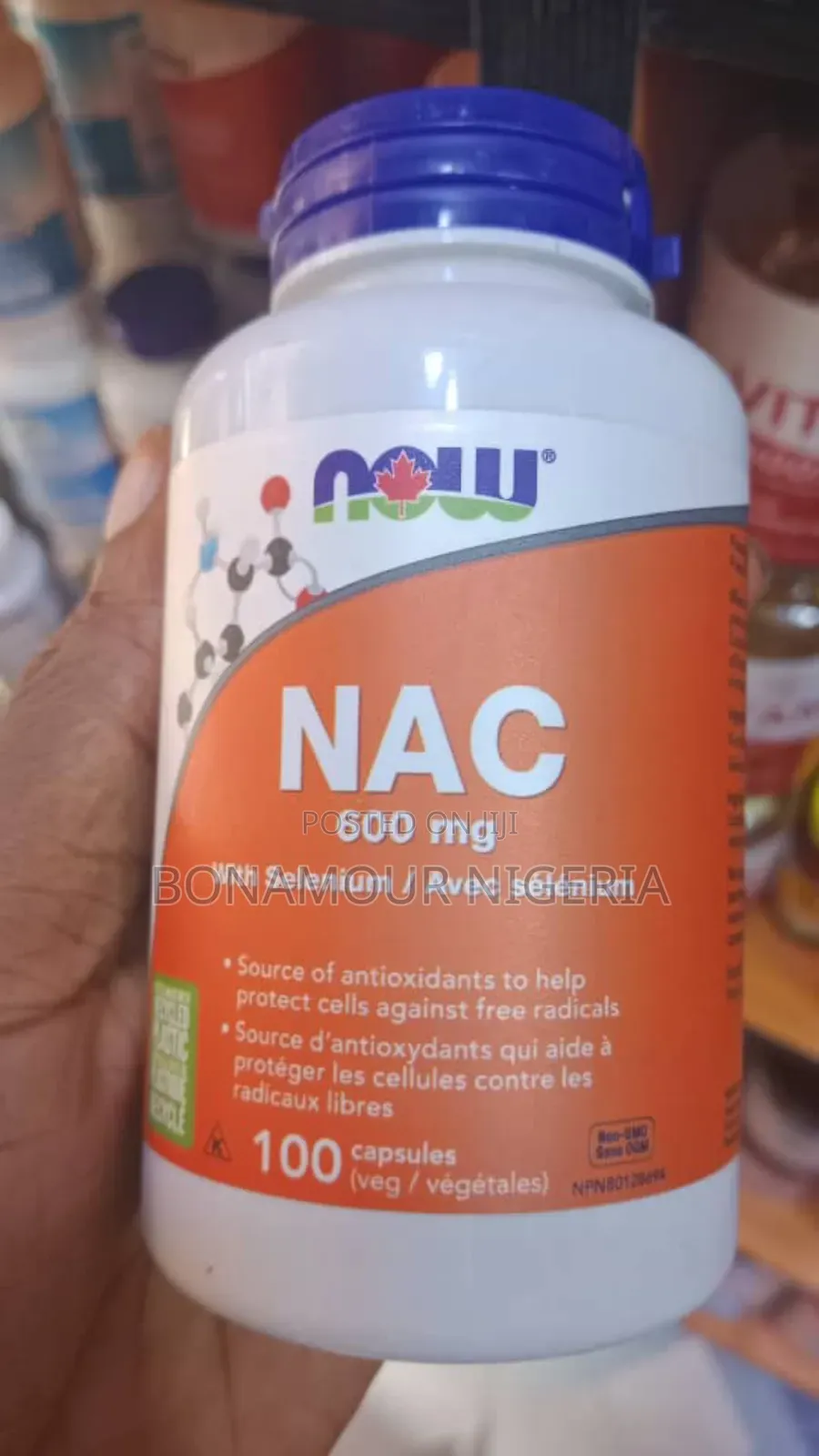 Now Nac 600mg With Selenium X100 Caps
